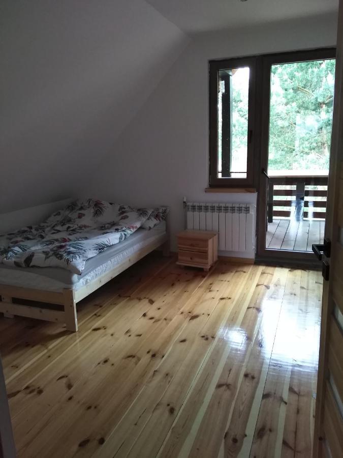 Dom Drewniany Pod Lasem Zatory Exteriér fotografie